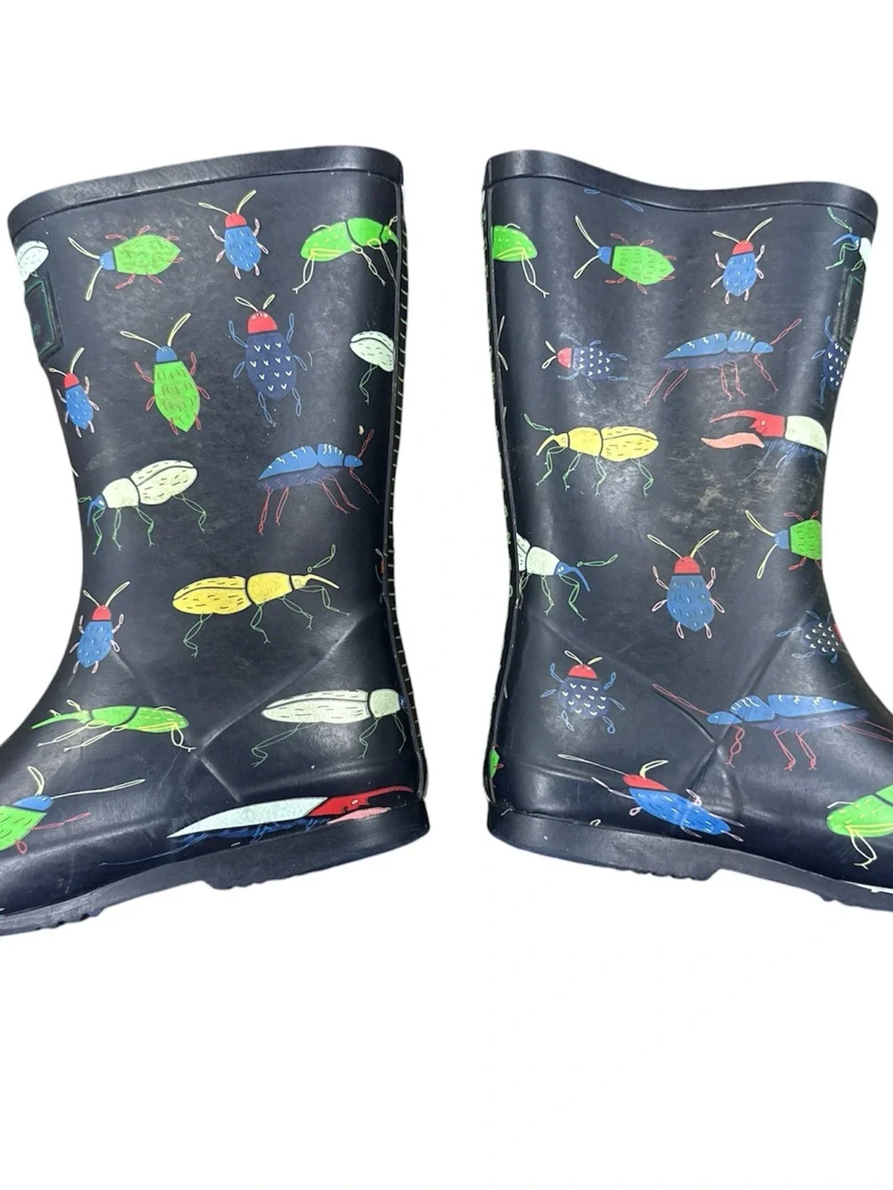 Joules Kids Bug Print Rain Boots